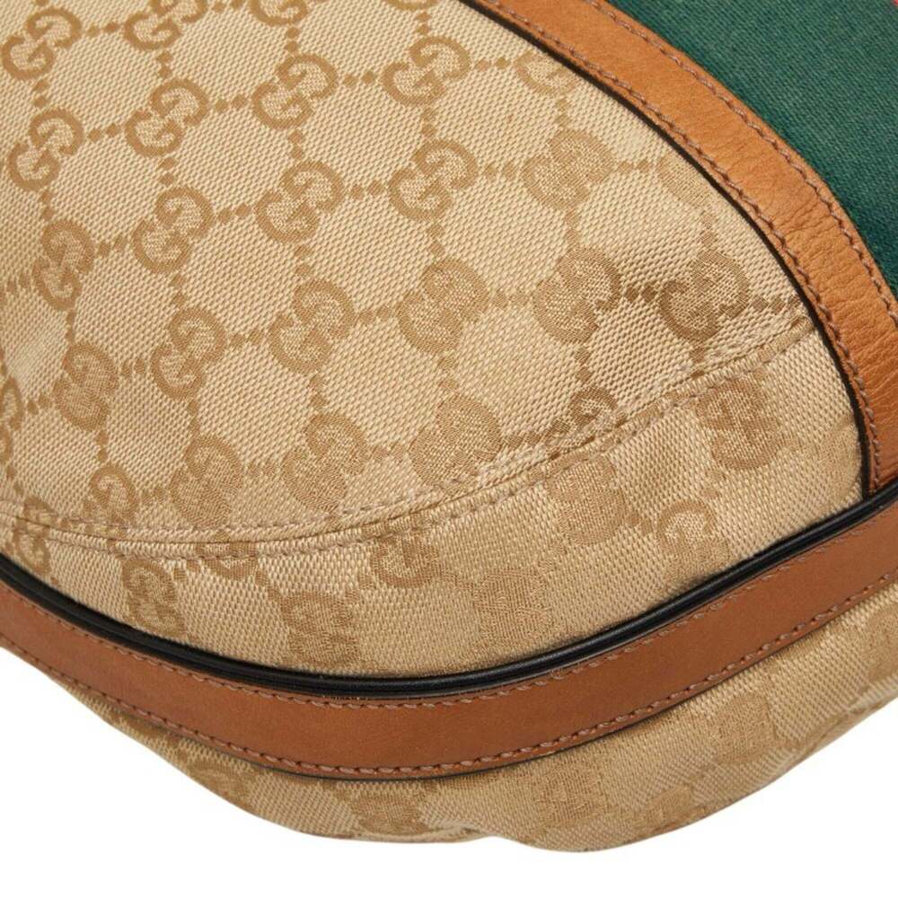 GUCCI Cream Leather Shoulder Bag - Picture 5 of 10